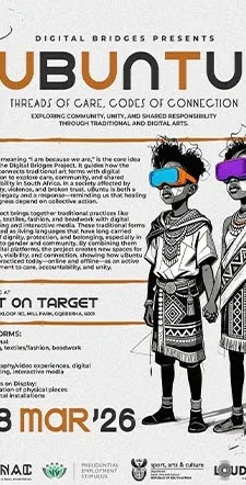 Ubuntu event poster with illustrated figures